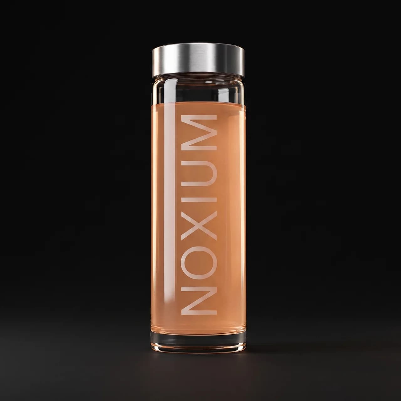Skleněná láhev Noxium 500 ml s hliníkovým víčkem